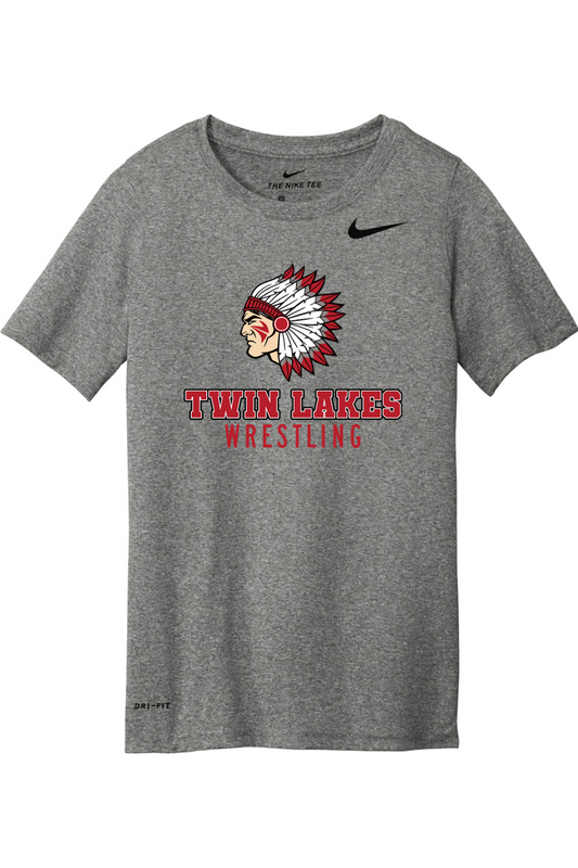 Twin Lakes Wrestling DTF Nike Youth Team rLegend Tee