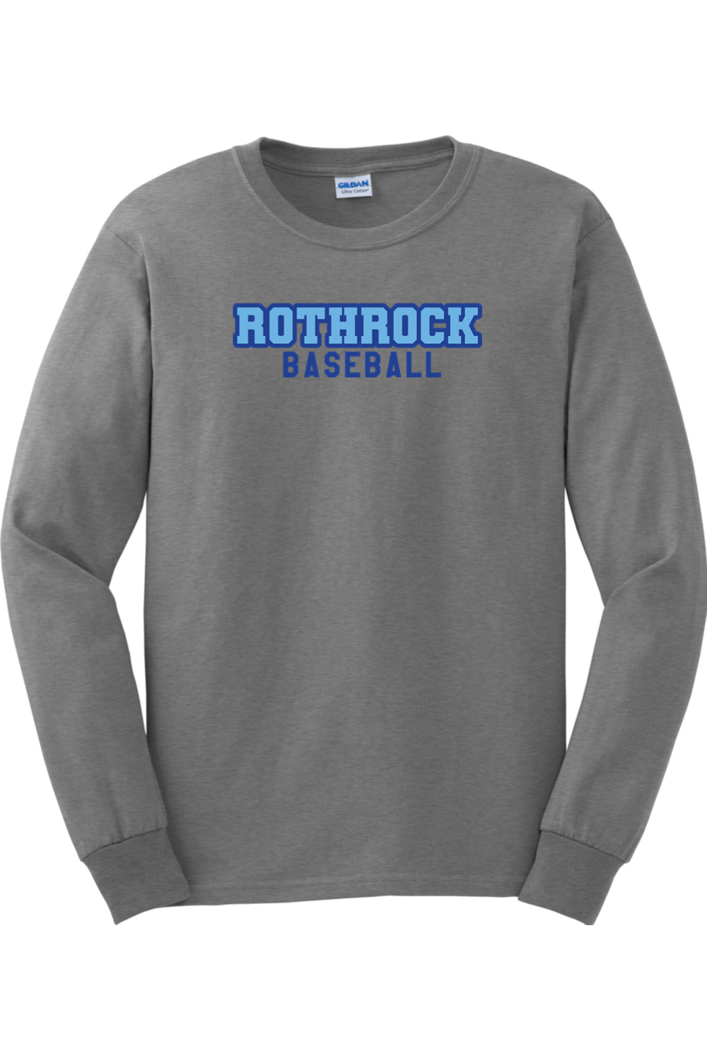 Rothrock Baseball Cotton Long Sleeve T-Shirt