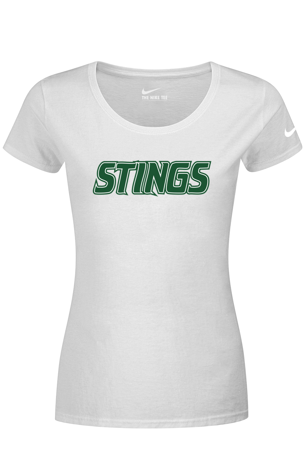 Williamston Stings Nike Ladies Dri-FIT Cotton/Poly Scoop Neck Tee