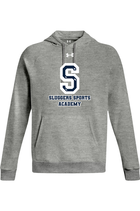 Sluggers Sports Academy Under Armour Men's Rival Fleece Hooded Sweatshirt