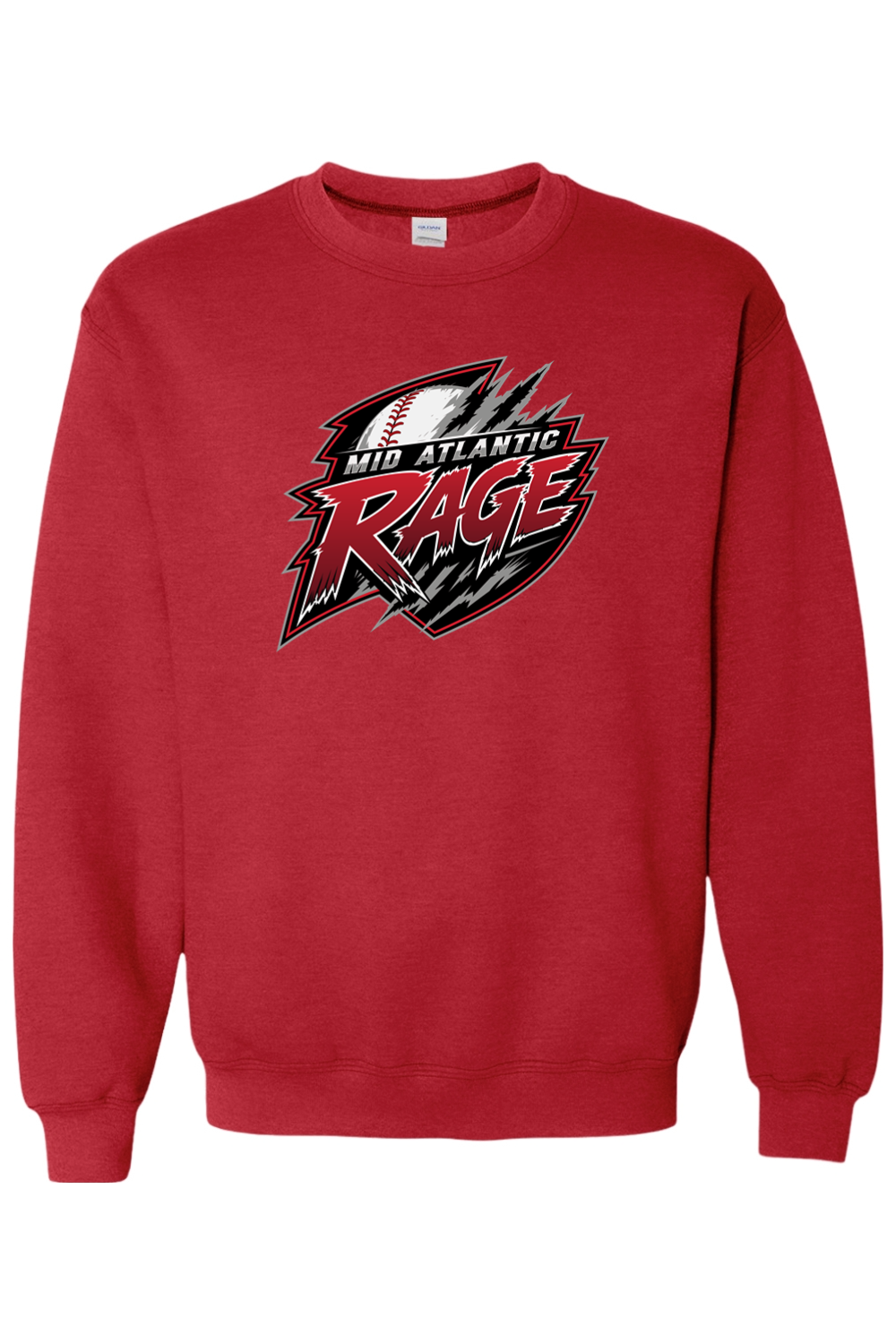 Rage Baseball Heavy Blend Crewneck Sweatshirt