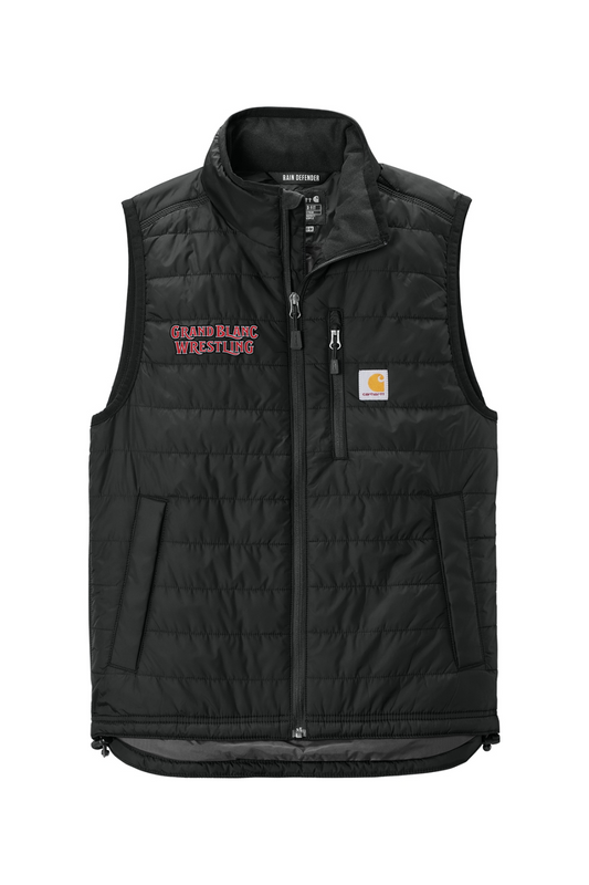 Grand Blanc Wrestling Embroidered Carhartt Gilliam Vest