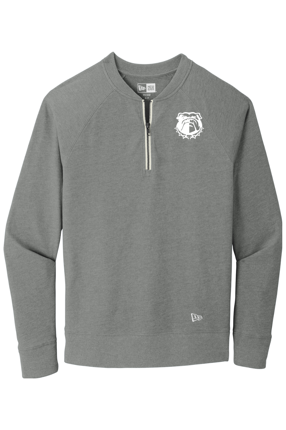 Trimble Tech Football Sueded Cotton Blend 1/4-Zip Pullover