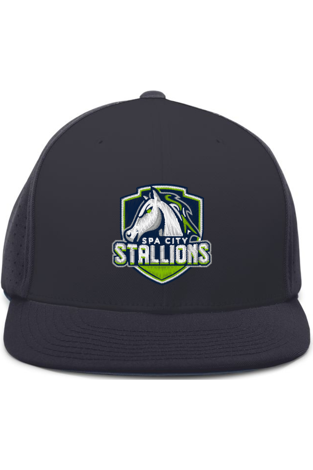 Spa City Stallions Pacific Headwear Perforated F3 Performance Flexfit Cap (Fulfill)