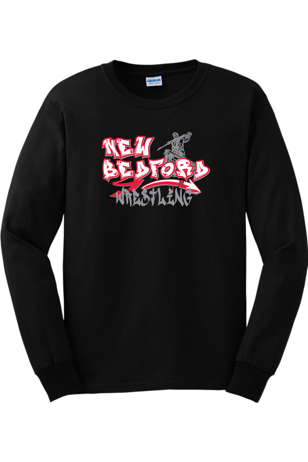 New Bedford Wrestling DTF Ultra Cotton Long Sleeve T-Shirt