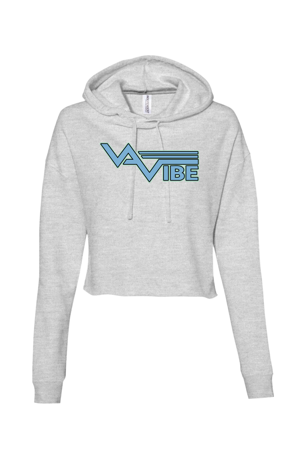 VA Vibe Softball DTF Women’s Lightweight Cropped Hooded Sweatshirt