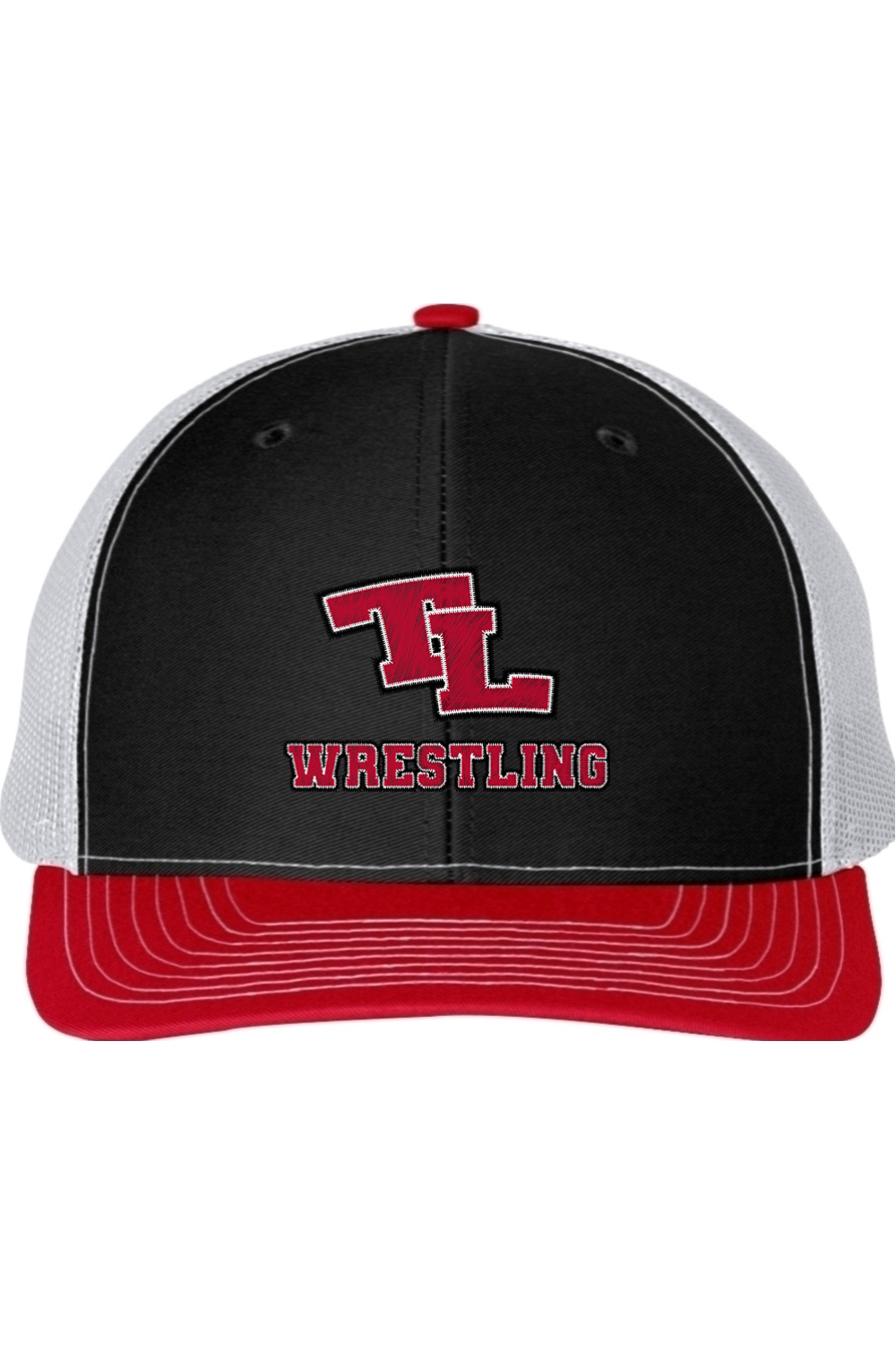 Twin Lakes Wrestling Embroidered Richardson Snapback Trucker Cap