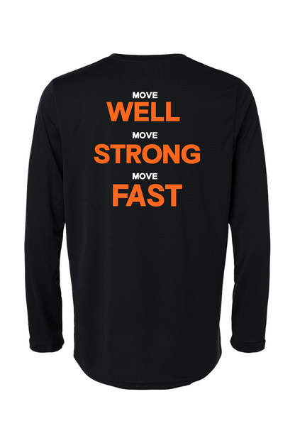 Bulldog Power DTF Adidas Men's Pregame Long Sleeve T-Shirt