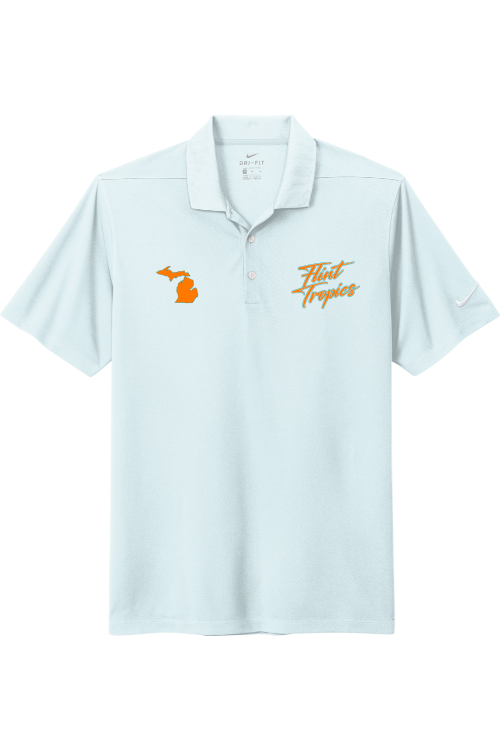 Flint Tropics Wrestling DTF Nike Dri-FIT Micro Pique 2.0 Polo