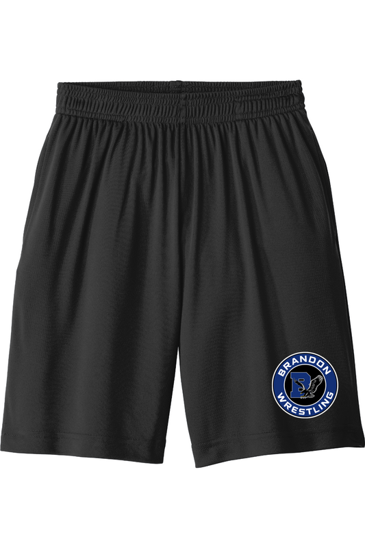 Brandon MS Wrestling DTF PosiCharge Competitor Pocketed Short