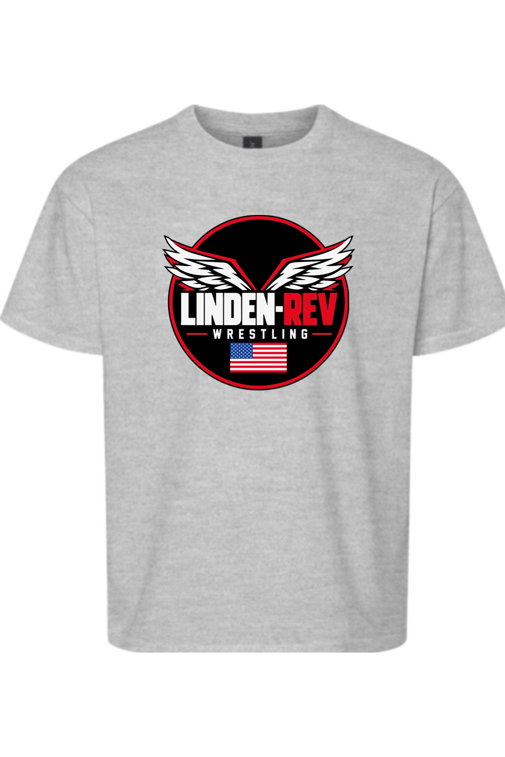 Linden Rev Wrestling DTF Youth Softstyle T-Shirt