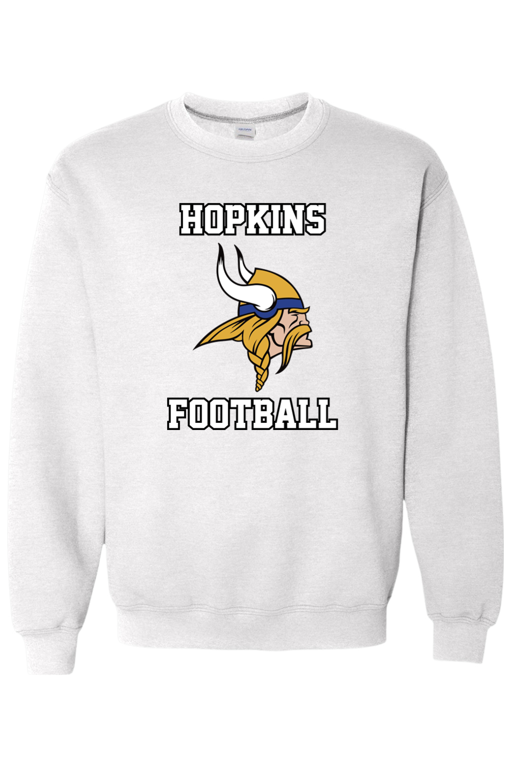 Hopkins High School Football DTF Heavy Blend Crewneck Sweatshirt