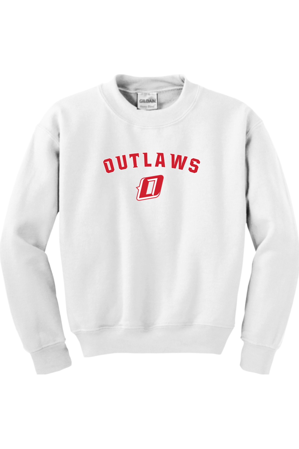 Outlaws Baseball Youth Heavy Blend Crewneck Sweatshirt