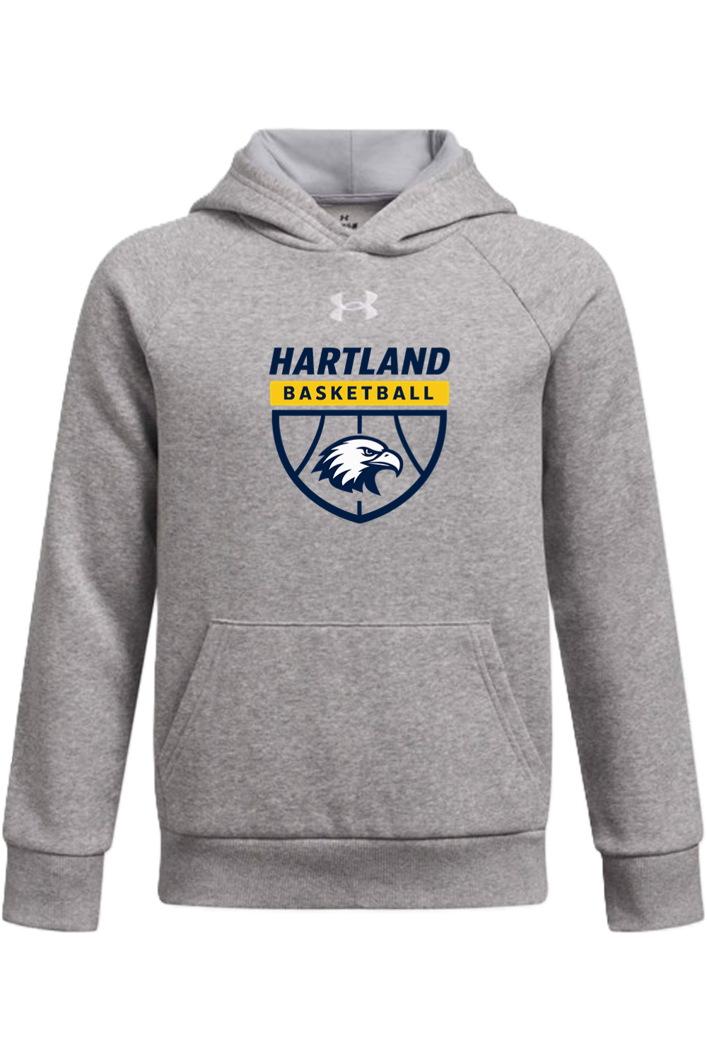Hartland Basketball Under Armour Youth Rival Fleece Hooded Sweatshirt