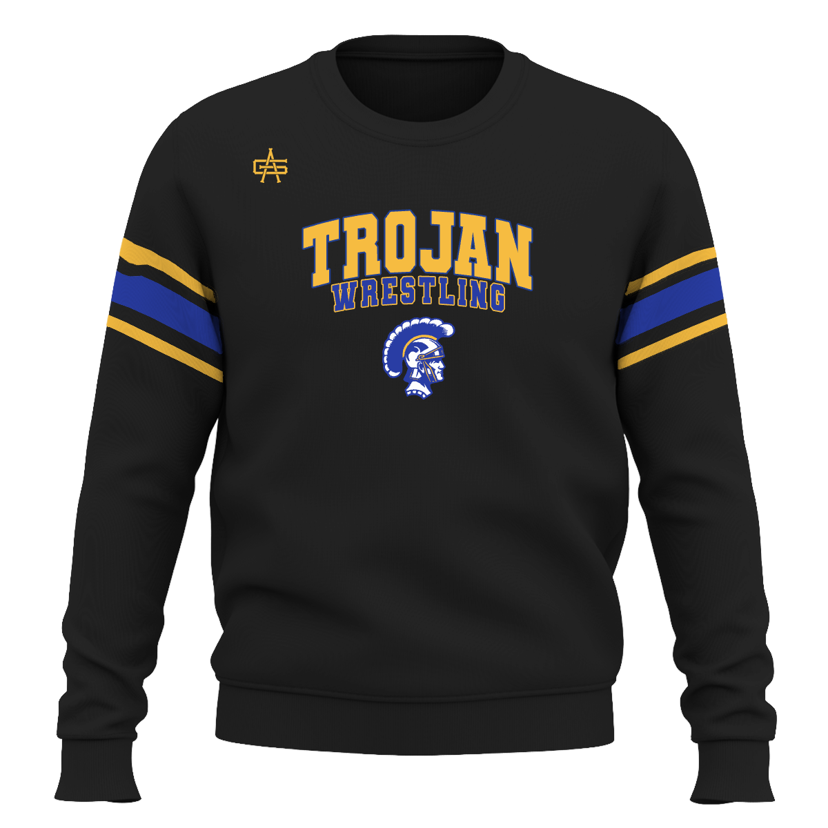 Adrian Madison Wrestling Charged Sublimated Performance Crewneck Sweatshirt