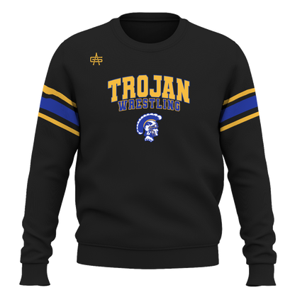 Adrian Madison Wrestling Charged Sublimated Performance Crewneck Sweatshirt