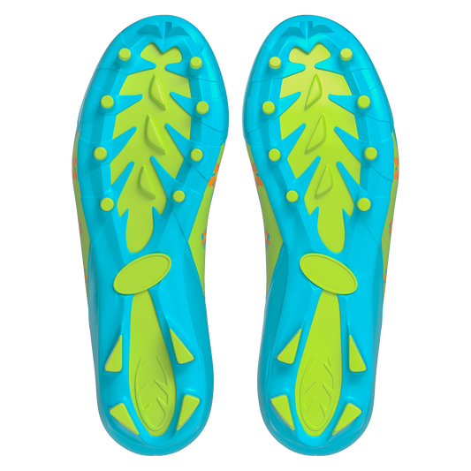 Scooby-Doo Mystery Machine Football Cleats - Velocity 3.0 by Phenom Elite