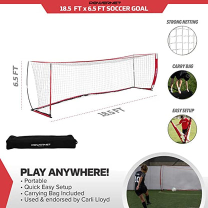 PowerNet Soccer Goal 7 Sizes