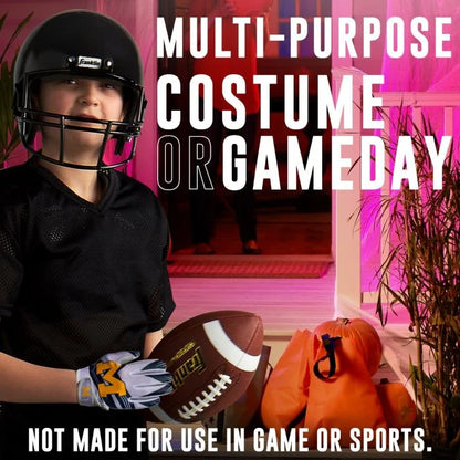 College Football Youth Receiver Gloves