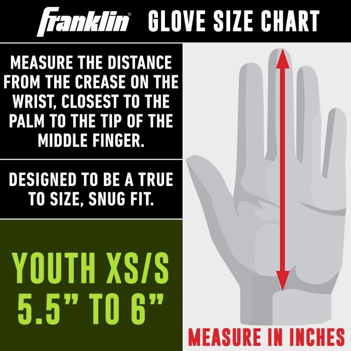 College Football Youth Receiver Gloves