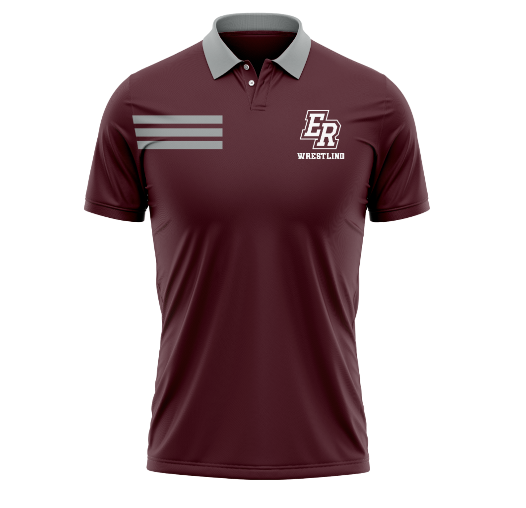 Eaton Rapids Wrestling Men's Sublimated Polo