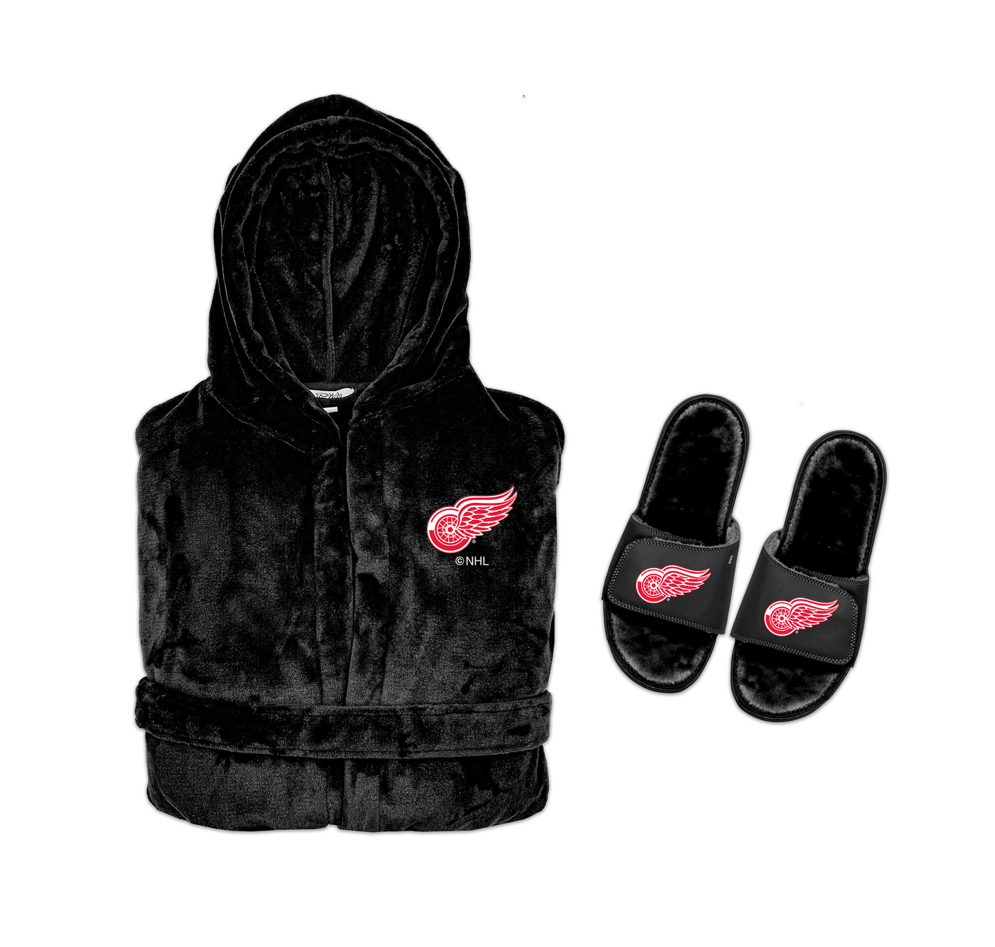 Detroit Red Wings Phantom Robe Slide Bundle