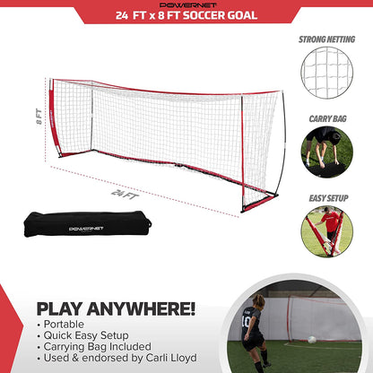 PowerNet Soccer Goal 7 Sizes