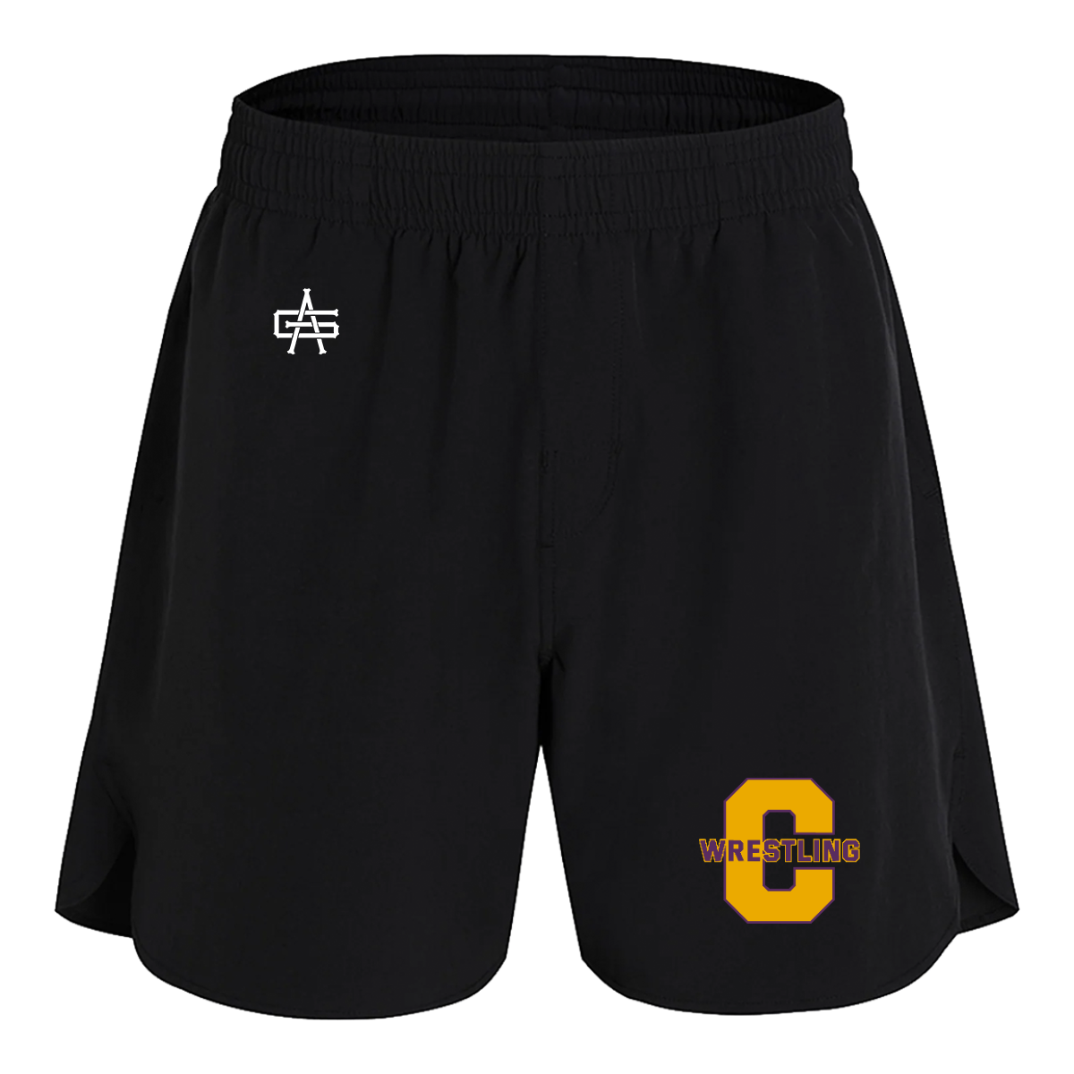 Caro Wrestling DTF Gutsy Maverick 7" Shorts