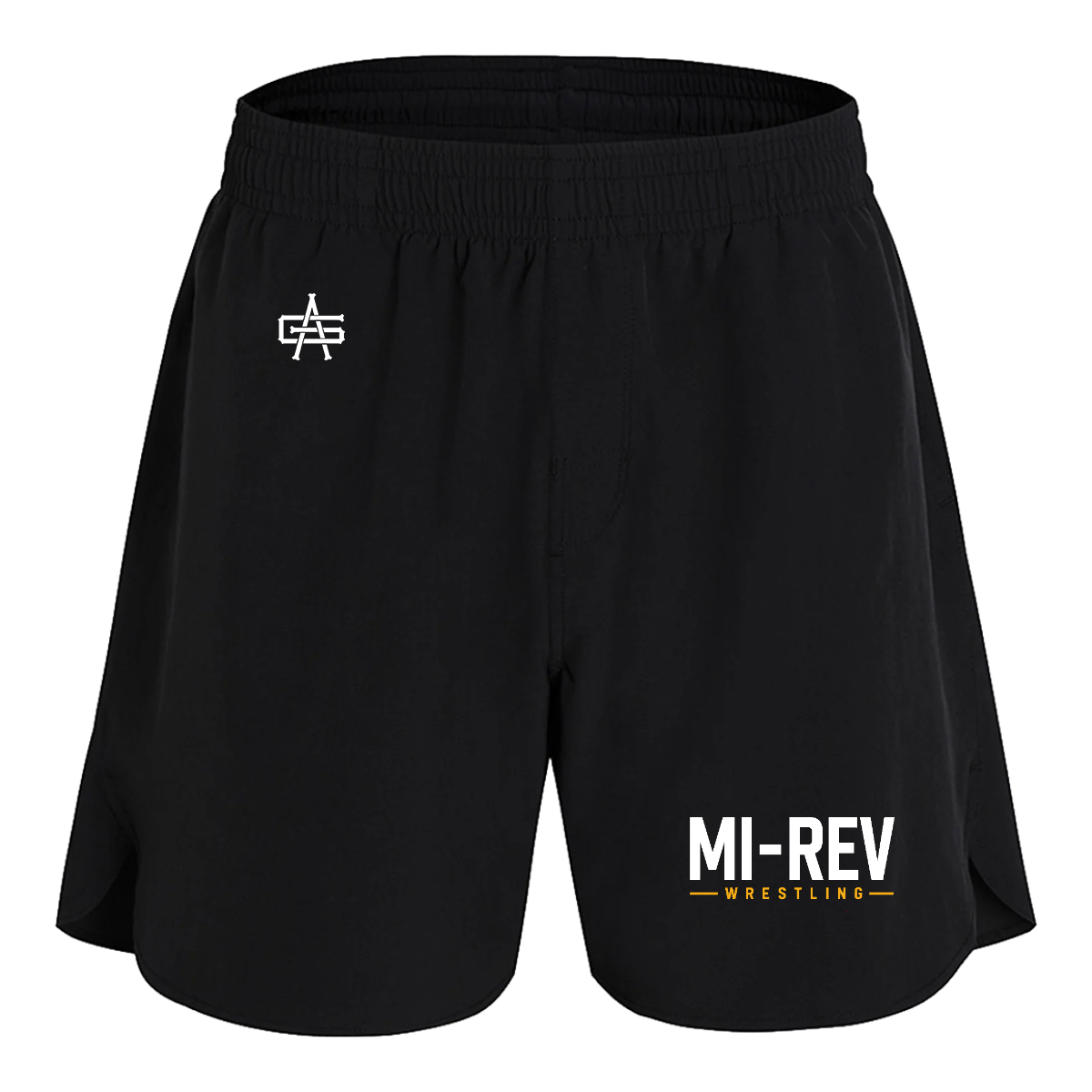 MI Rev Wrestling DTF Gutsy Maverick 7" Shorts