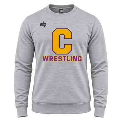 Caro Wrestling DTF Gutsy Maverick Essential Fleece Crew