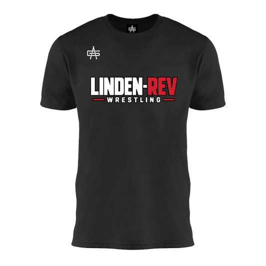 Linden Rev Wrestling DTF Gutsy Maverick Hydro Pro Tee