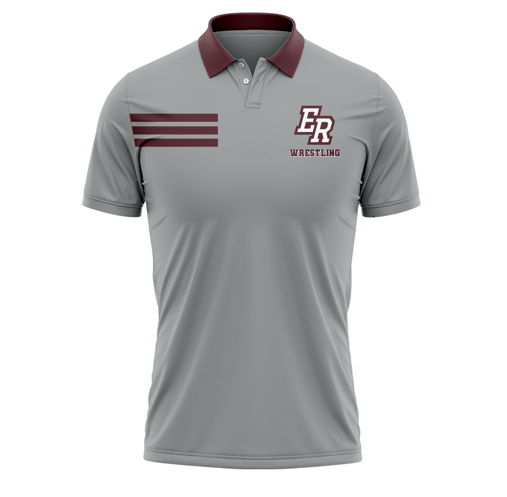 Eaton Rapids Wrestling Men's Sublimated Polo