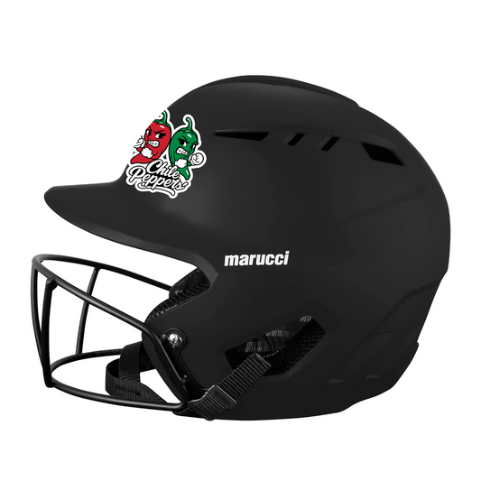 ABQ Chili Peppers Marucci Fastpitch DuraVent Helmet