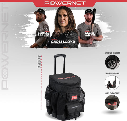 PowerNet 6 Gallon Wheeled Bucket Cover