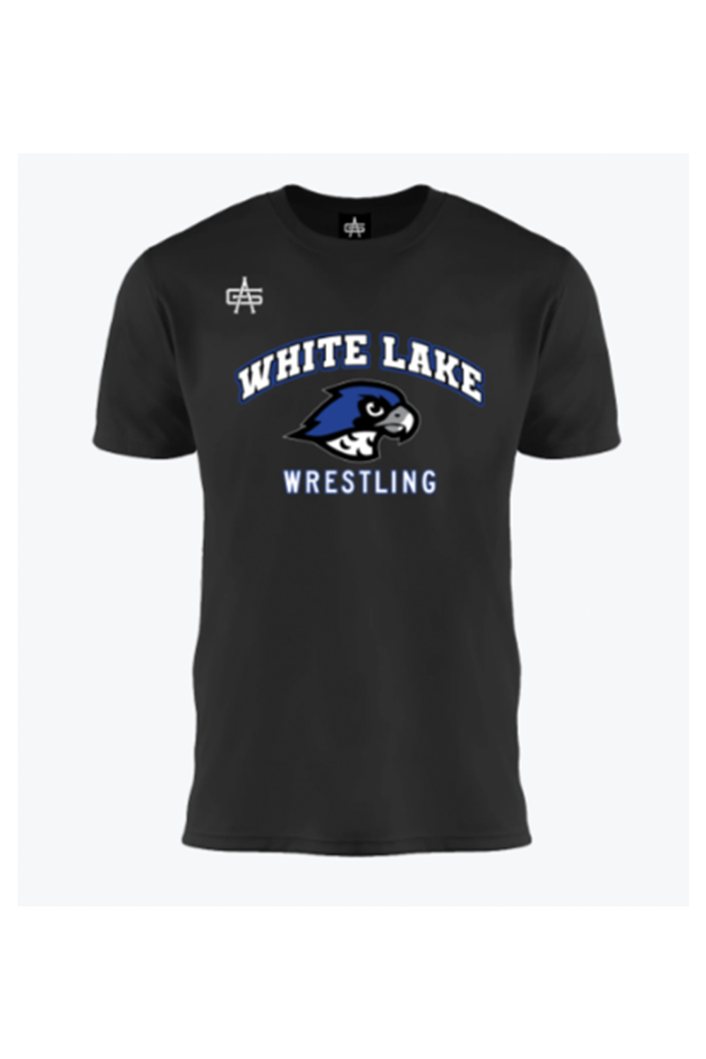 White Lake MS Wrestling DTF Basic Training Crew Neck Tee
