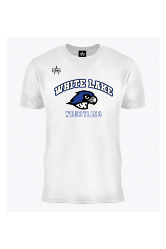 White Lake MS Wrestling DTF Basic Training Crew Neck Tee