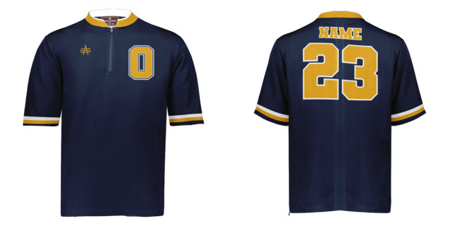 Oxford Wildcats Baseball Custom Gutsy IGNITE+ Performance Cage Jacket