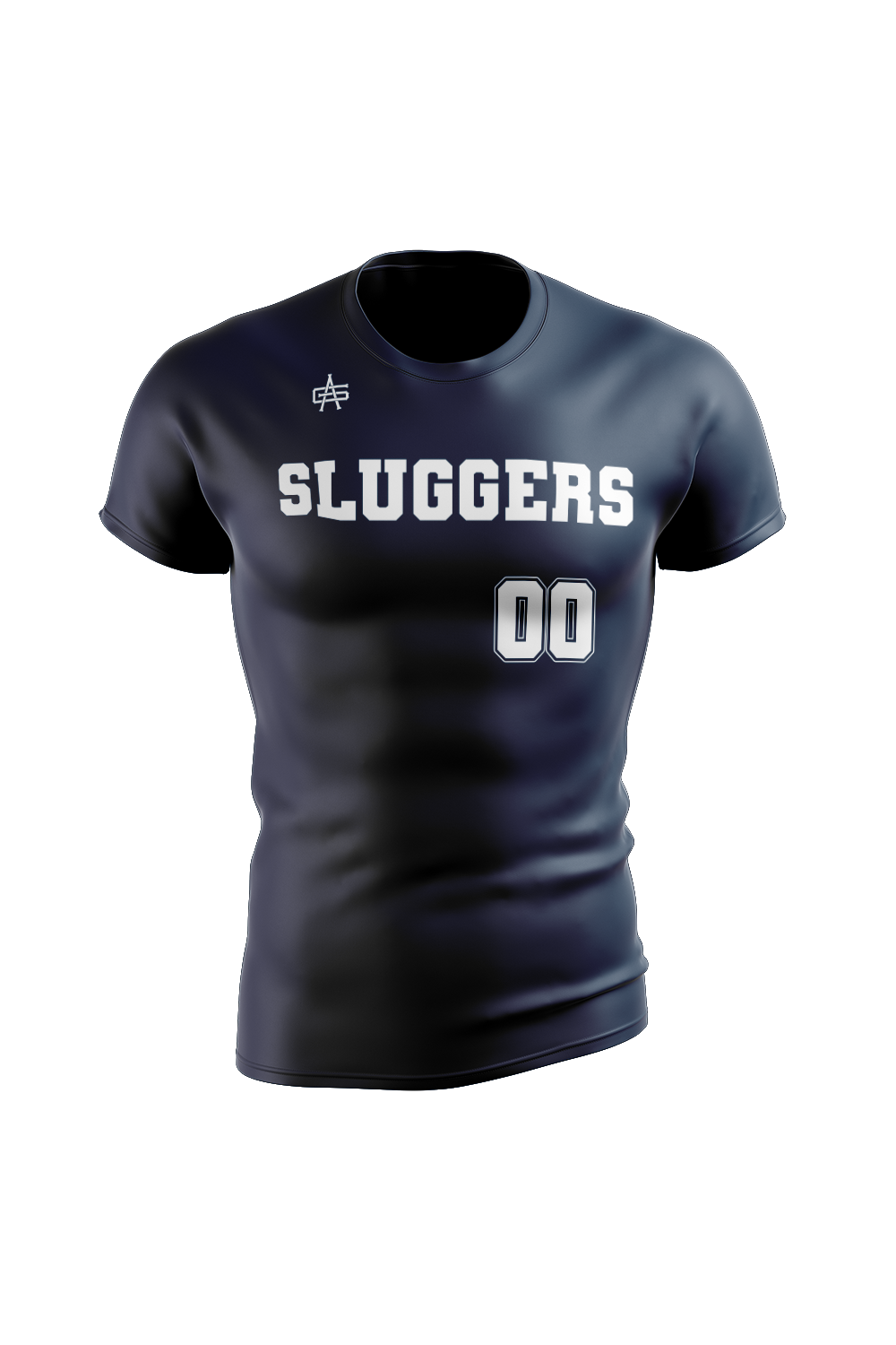Sluggers Sublimated Performance Short Sleeve Compression Top