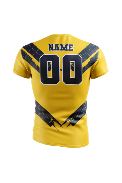 Memphis Football Sublimated Performance Compression Top