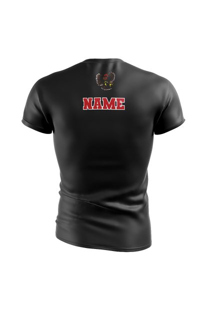 Carlson Gracie Sublimated Performance Compression Top- Word Logo