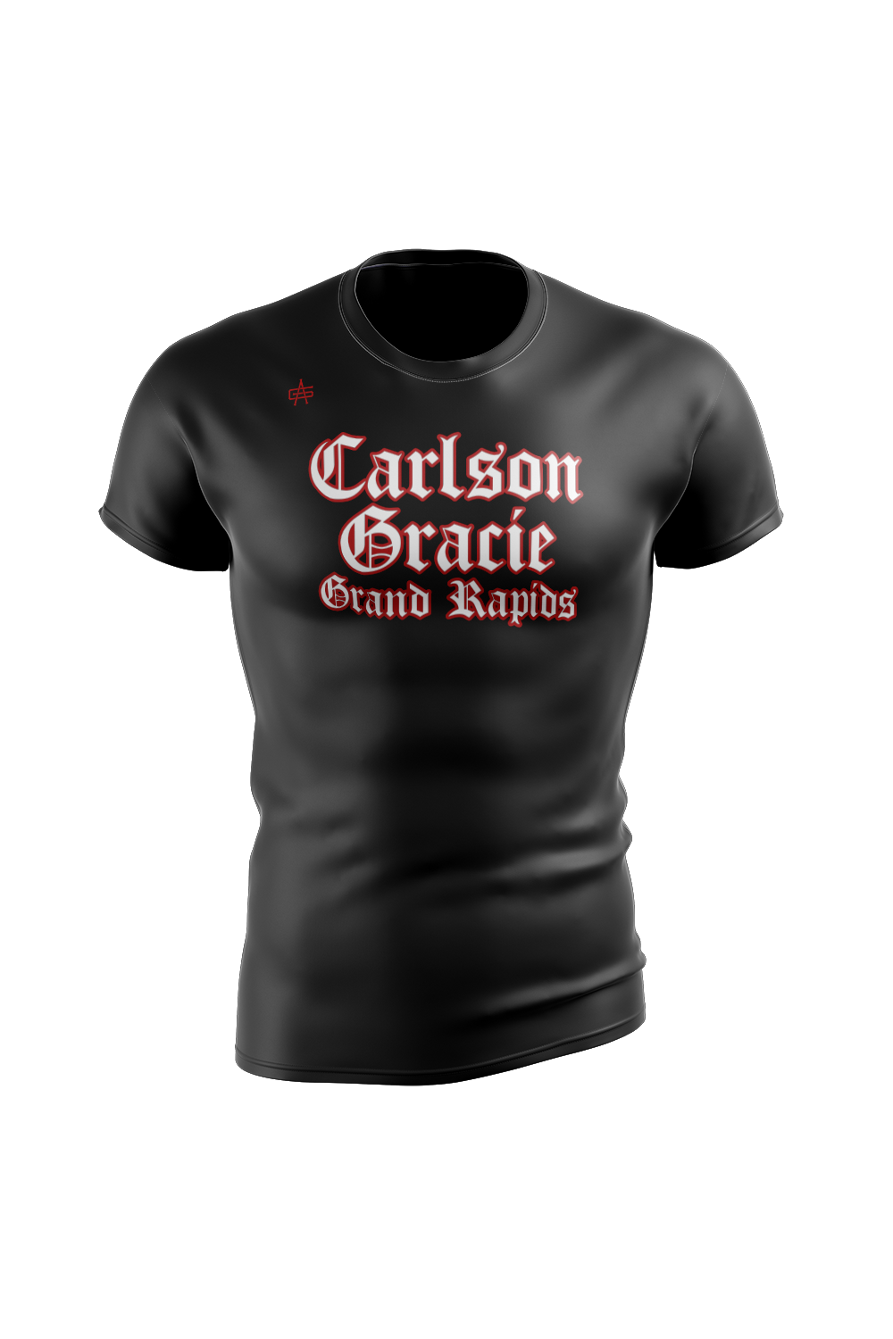 Carlson Gracie Sublimated Performance Compression Top- Word Logo