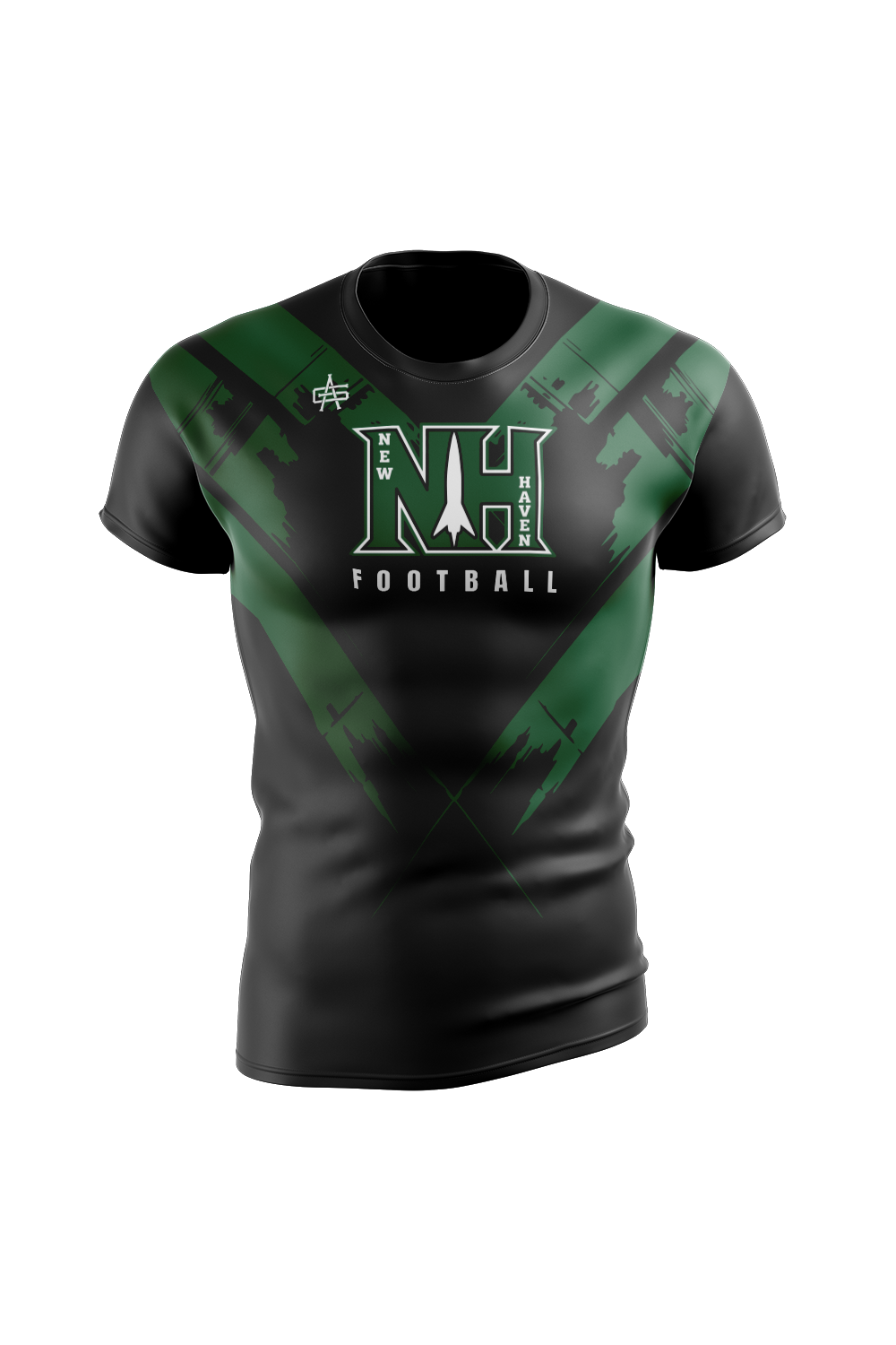 New Haven Football Sublimated Performance Compression Top