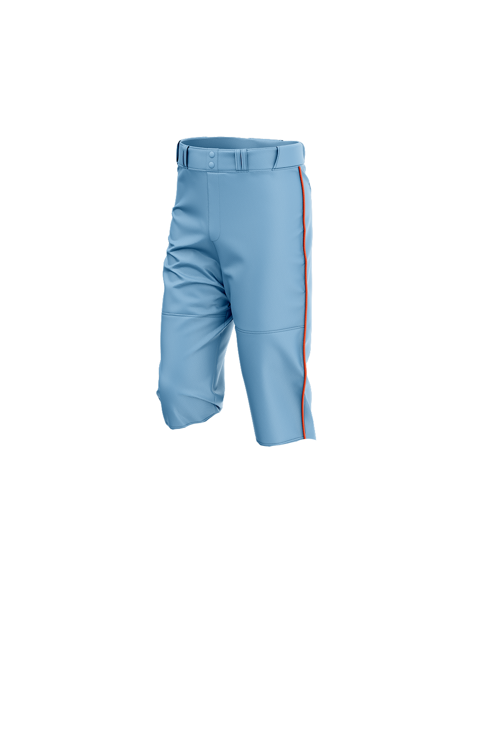 Flames MI Softball Knickers- Light Blue