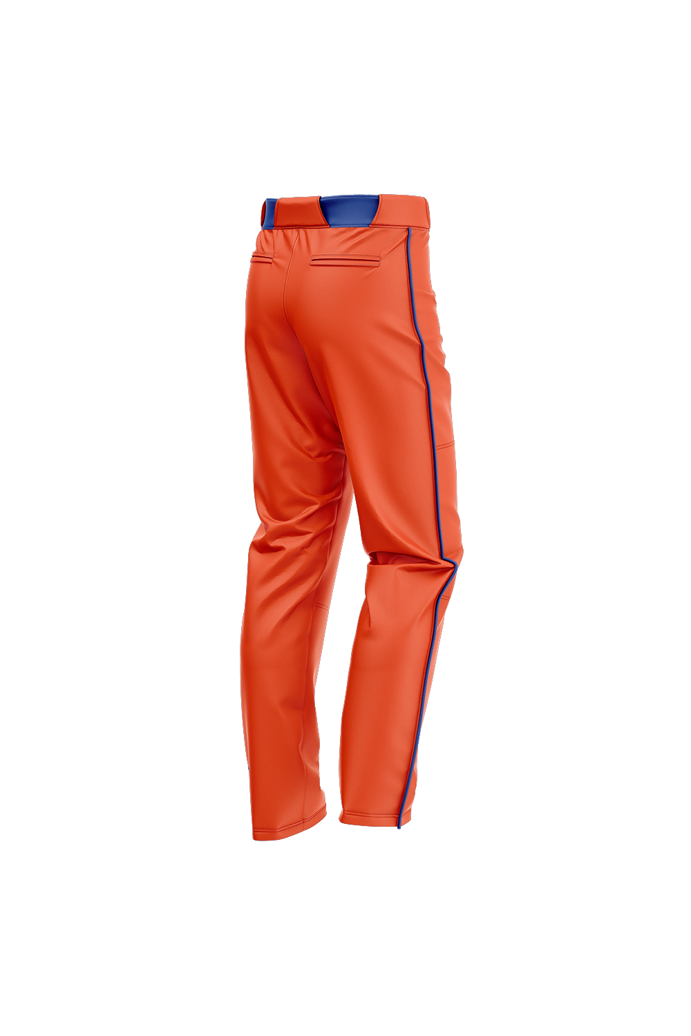 Flames MI Sublimated Baseball Pants- Orange