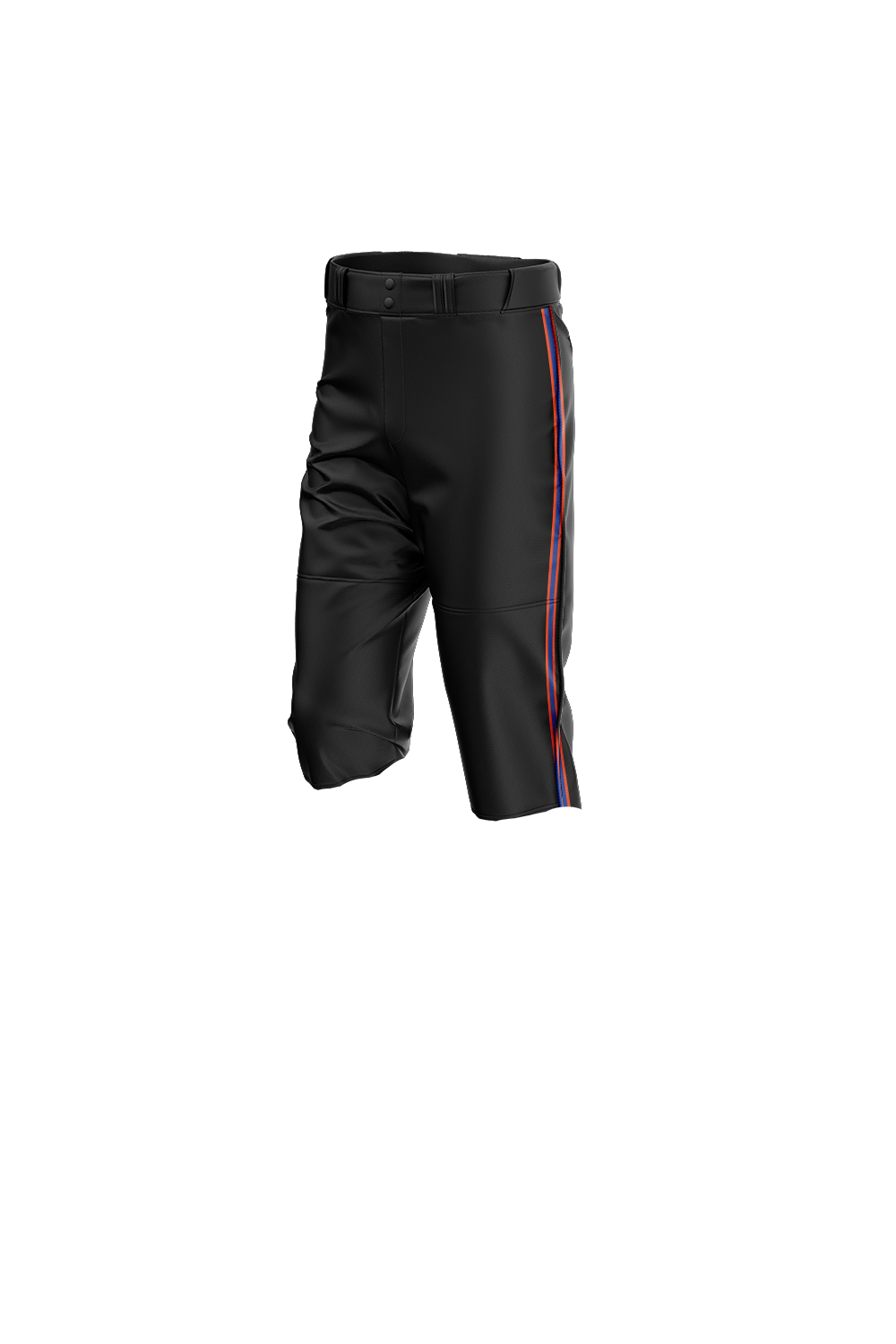 Flames MI Softball Knickers- Black