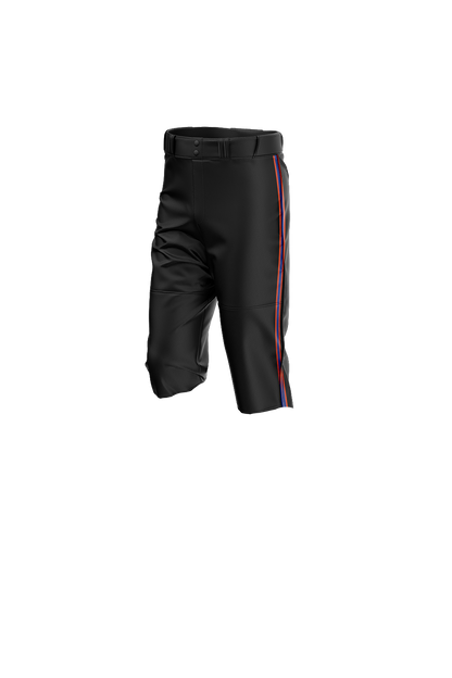Flames MI Softball Knickers- Black