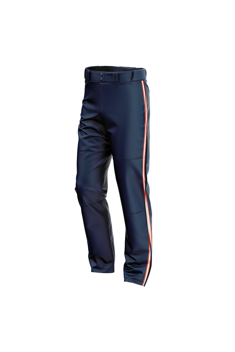 Flames MI Sublimated Baseball Pants- Navy