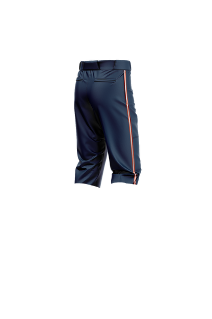 Flames MI Softball Knickers- Navy