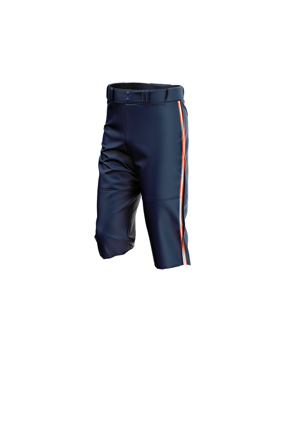 Flames MI Softball Knickers- Navy