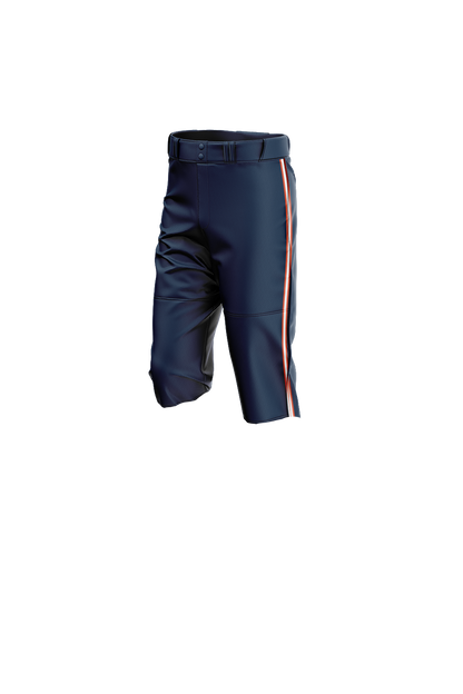 Flames MI Softball Knickers- Navy